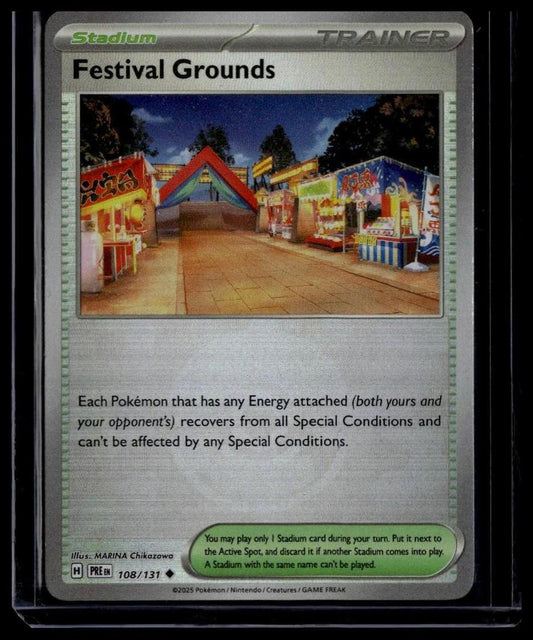 SV: Prismatic Evolutions #108/131 Festival Grounds (Poke Ball Pattern)