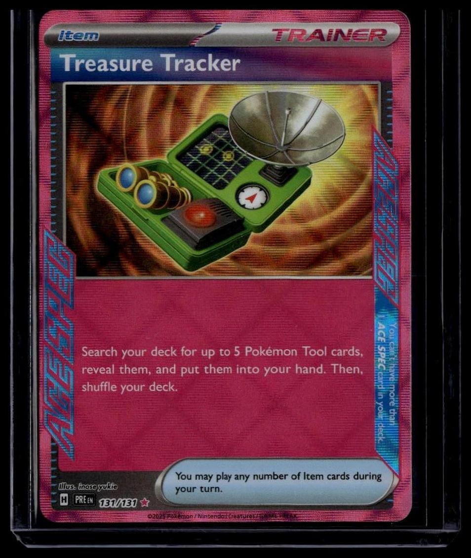 SV: Prismatic Evolutions #131/131 Treasure Tracker