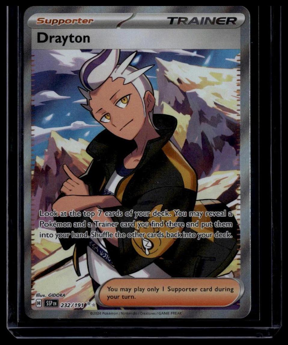 SV08: Surging Sparks #232/191 Drayton