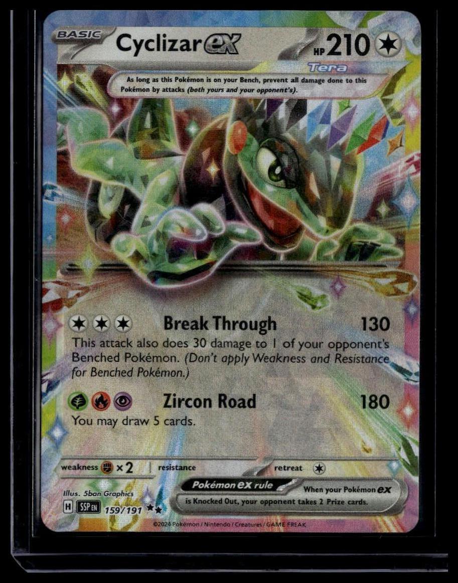 SV08: Surging Sparks #159/191 Cyclizar ex