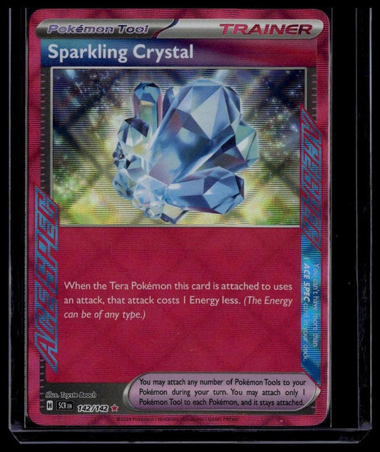 SV07: Stellar Crown #142/142 Sparkling Crystal
