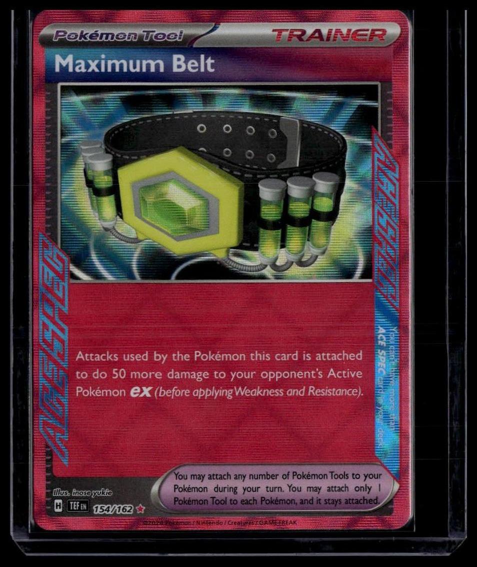 SV05: Temporal Forces #154/162 Maximum Belt