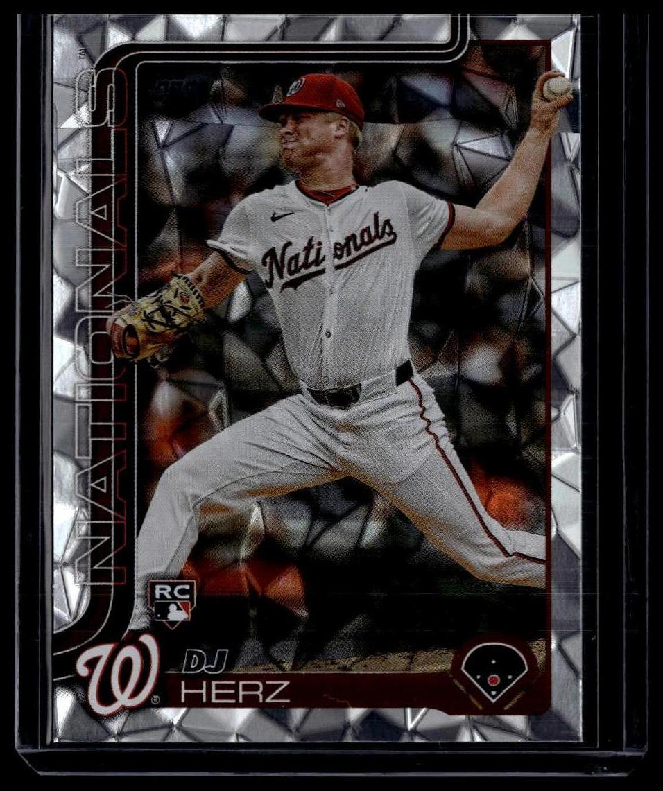 2025 Topps #287 DJ Herz Diamante Foil