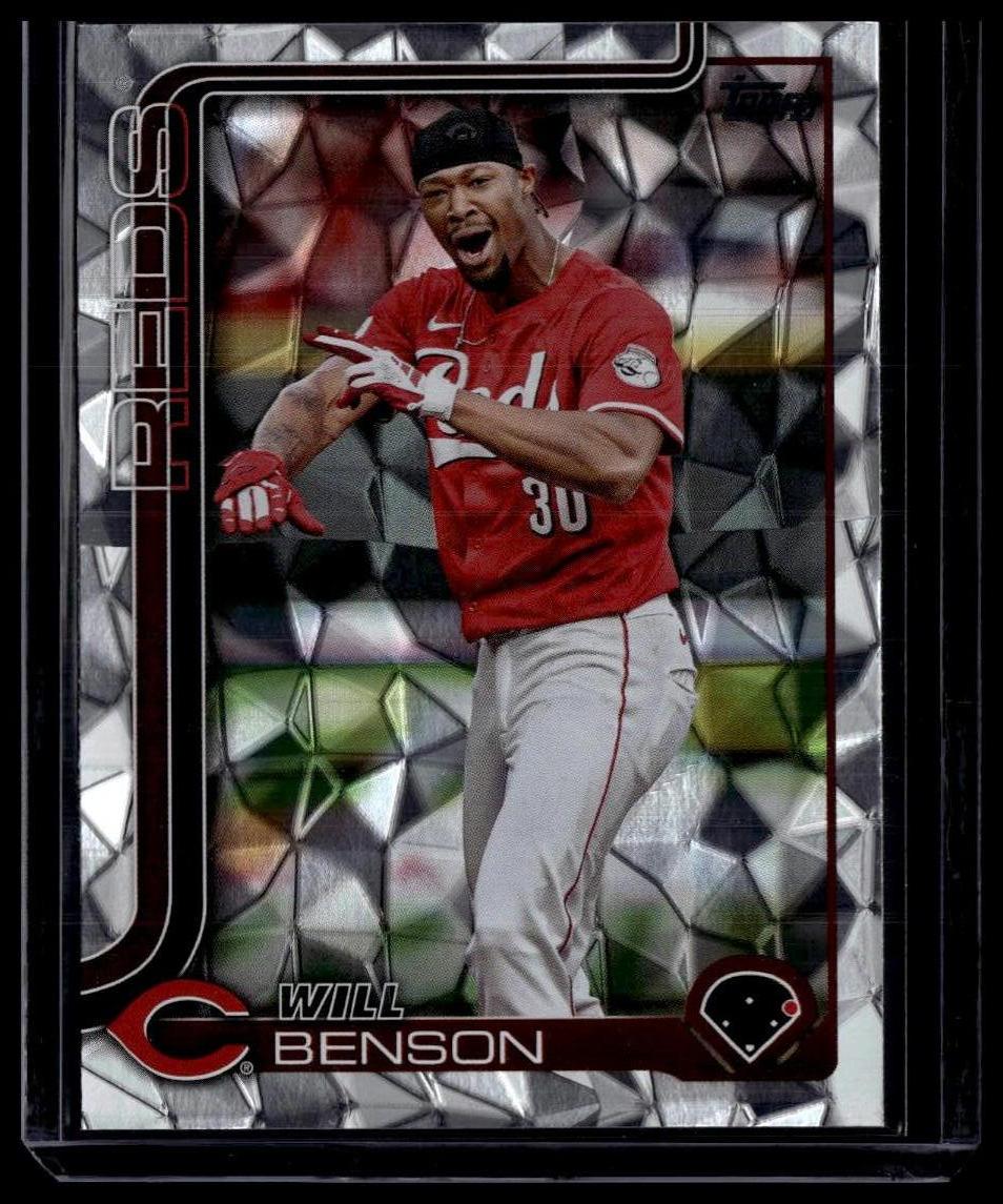 2025 Topps #52 Will Benson Diamante Foil