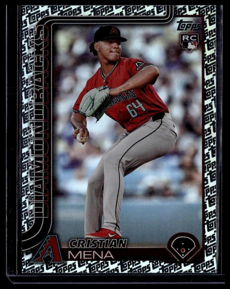 2025 Topps #120 Cristian Mena Topps Foil Pattern