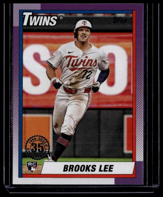 2025 Topps #T90-24 Brooks Lee 1990 Topps Baseball 35th Anniversary (Series One)