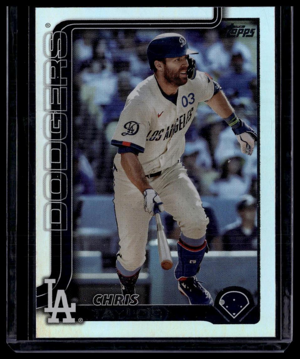 2025 Topps #53 Chris Taylor Rainbow Foil