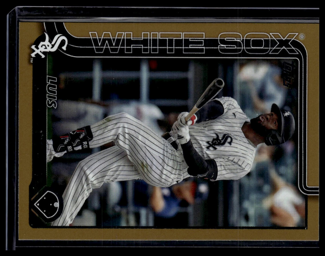 2025 Topps #189 Luis Robert Jr. Gold #/2025