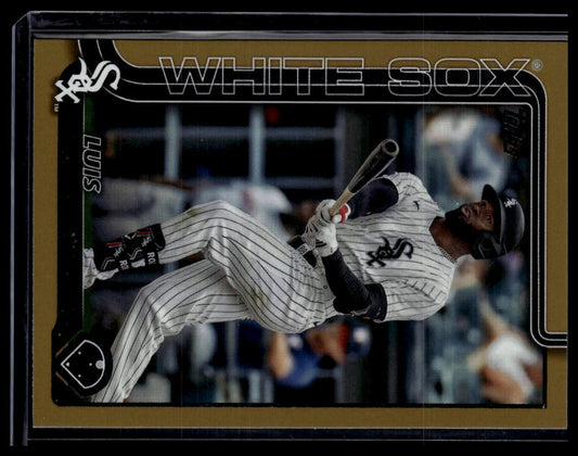 2025 Topps #189 Luis Robert Jr. Gold #/2025