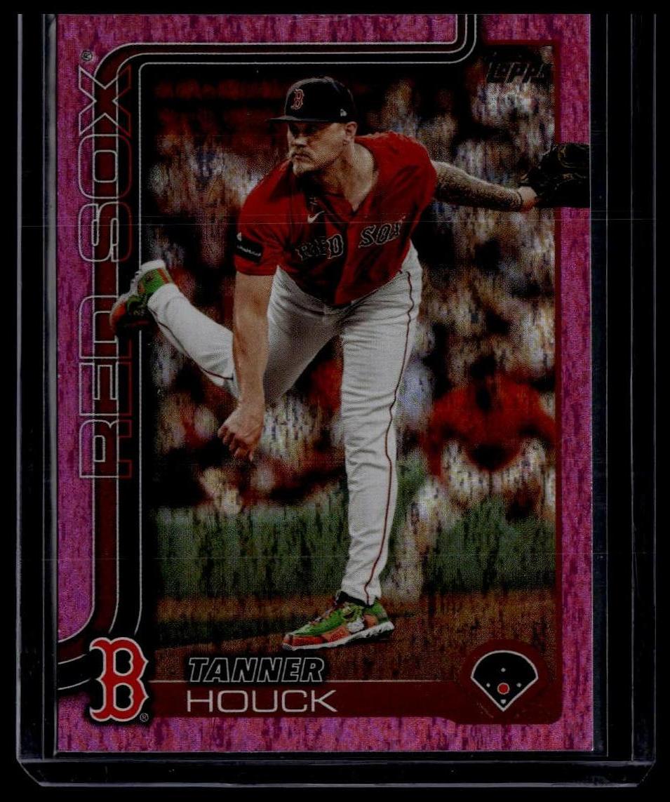 2025 Topps #46 Tanner Houck Pink Holo Foil