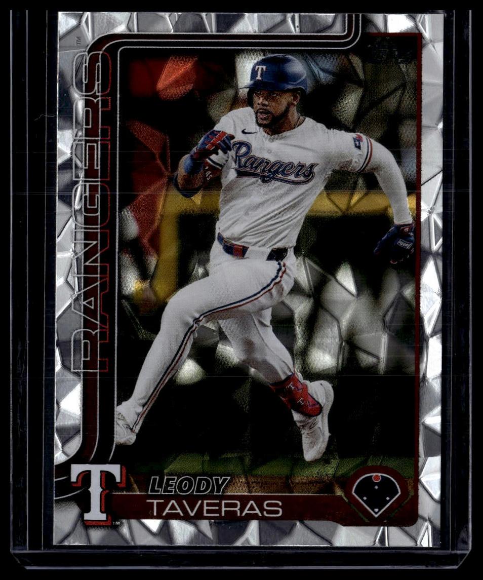 2025 Topps #50 Leody Taveras Diamante Foil