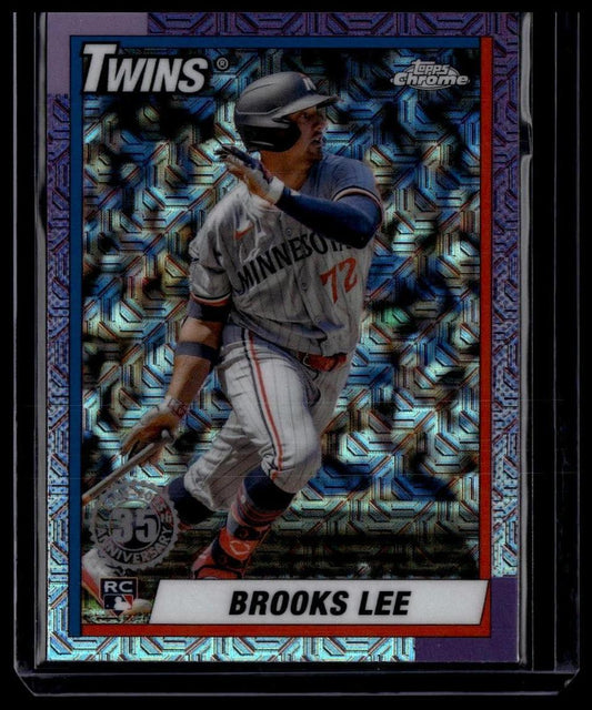 2025 Topps #T90C-49 Brooks Lee 1990 Chrome