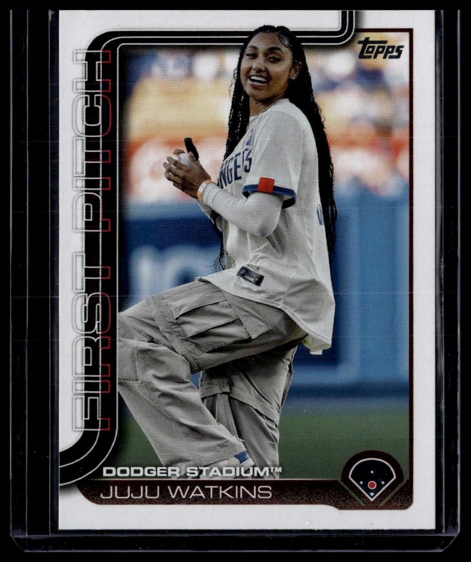 2025 Topps #FP-3 Juju Watkins First Pitch (Series One)