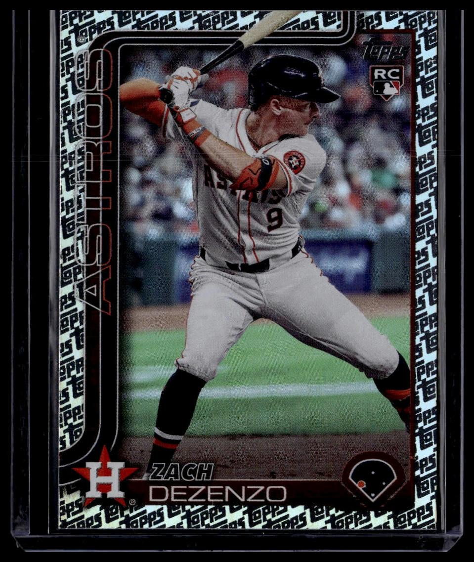 2025 Topps #89 Zach Dezenzo Topps Foil Pattern