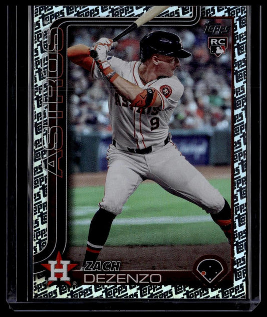 2025 Topps #89 Zach Dezenzo Topps Foil Pattern