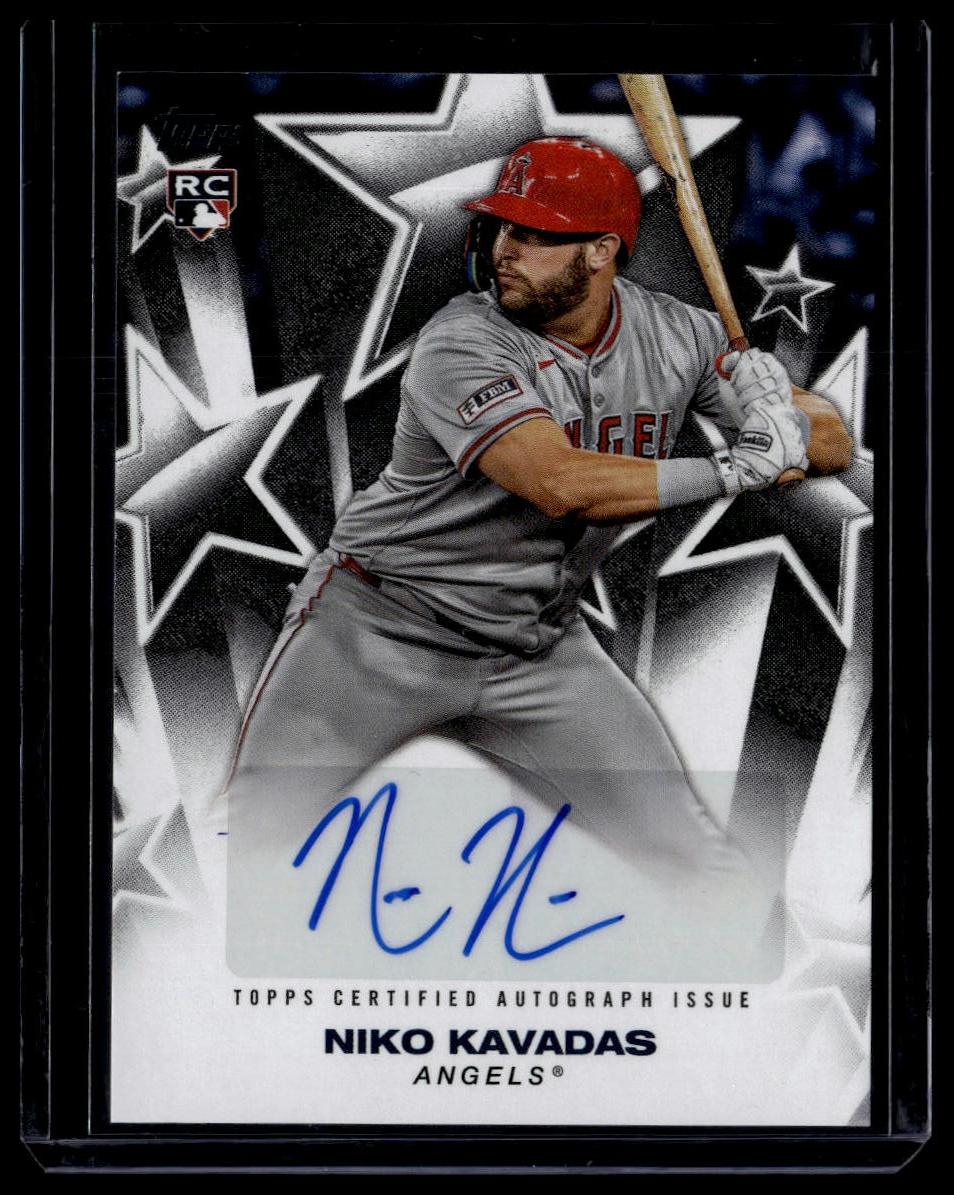 2025 Topps #BSA-NK Niko Kavadas Baseball Stars Autographs (Series One)