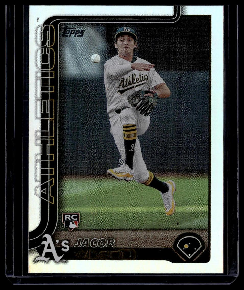 2025 Topps #314 Jacob Wilson Rainbow Foil