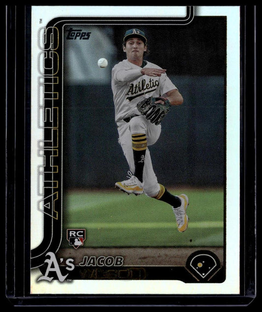 2025 Topps #314 Jacob Wilson Rainbow Foil