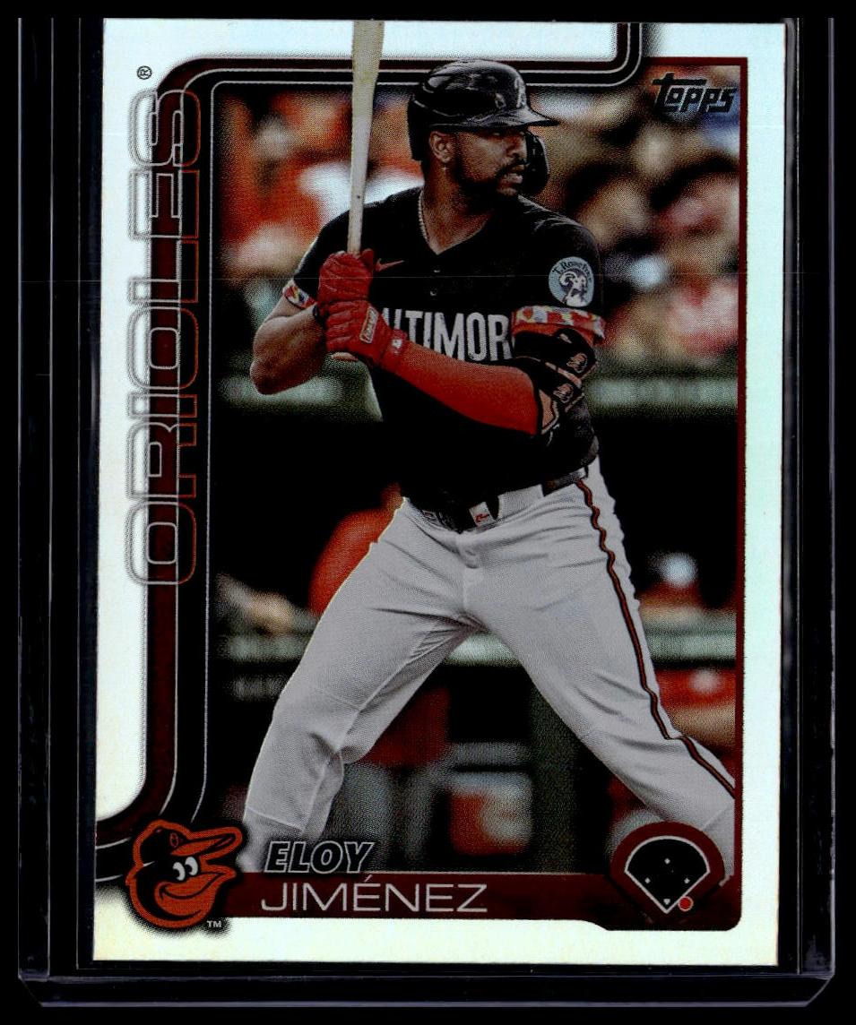 2025 Topps #90 Eloy Jiménez Rainbow Foil