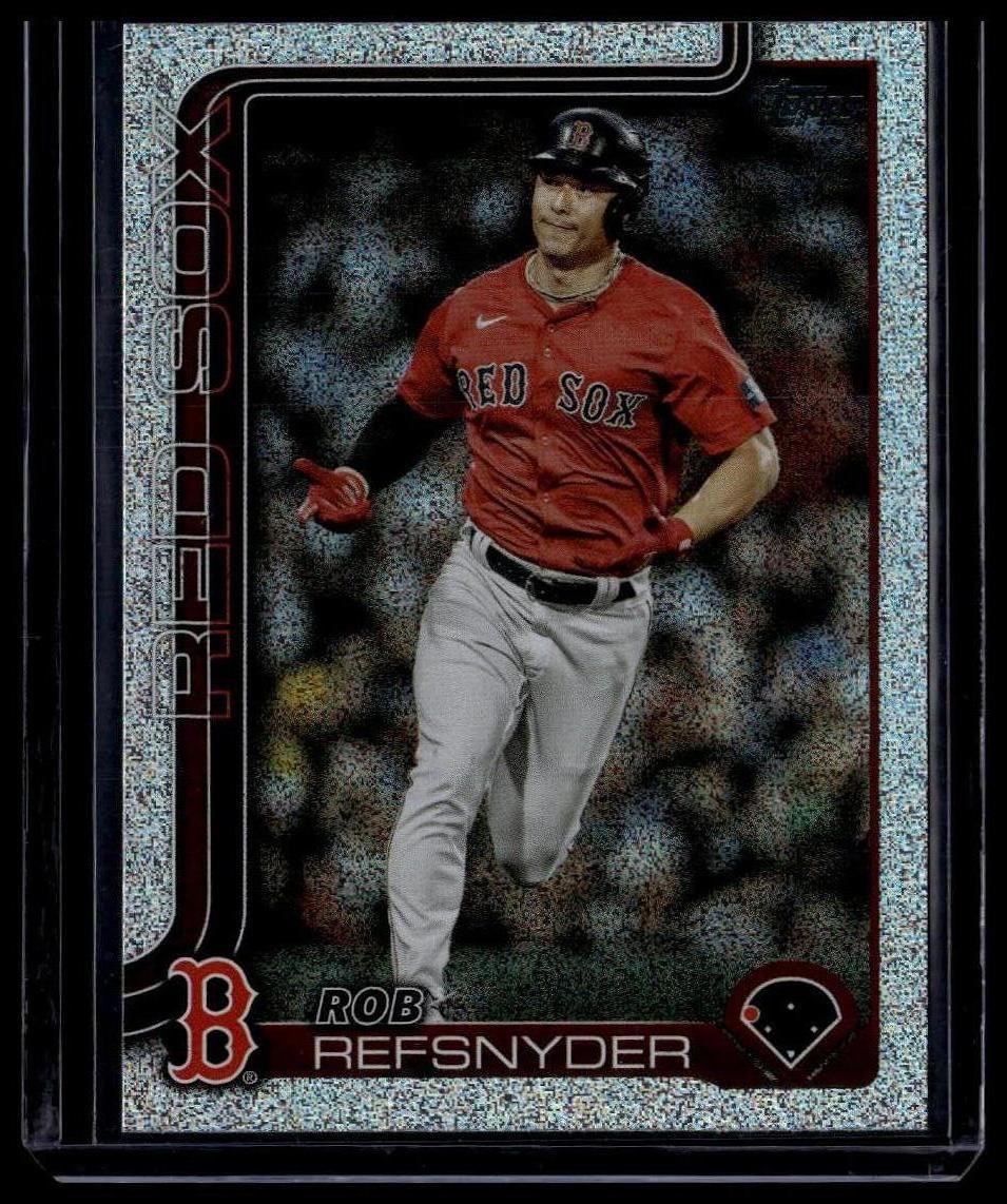 2025 Topps #112 Rob Refsnyder Sandglitter