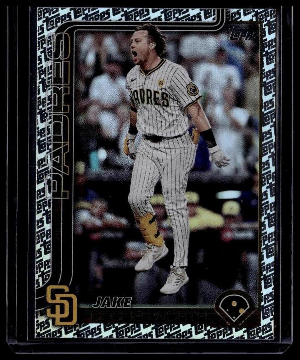 2025 Topps #232 Jake Cronenworth Topps Foil Pattern