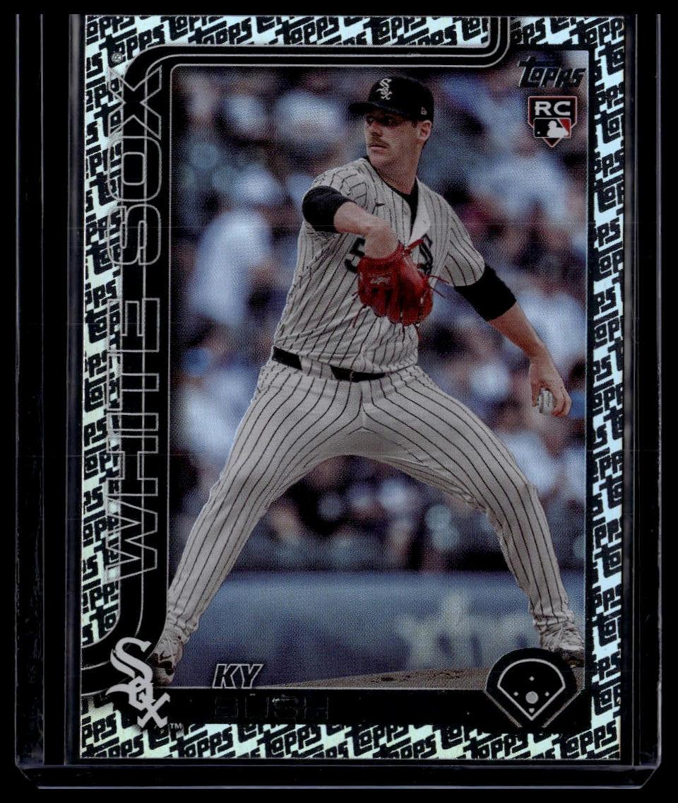 2025 Topps #280 Ky Bush Topps Foil Pattern
