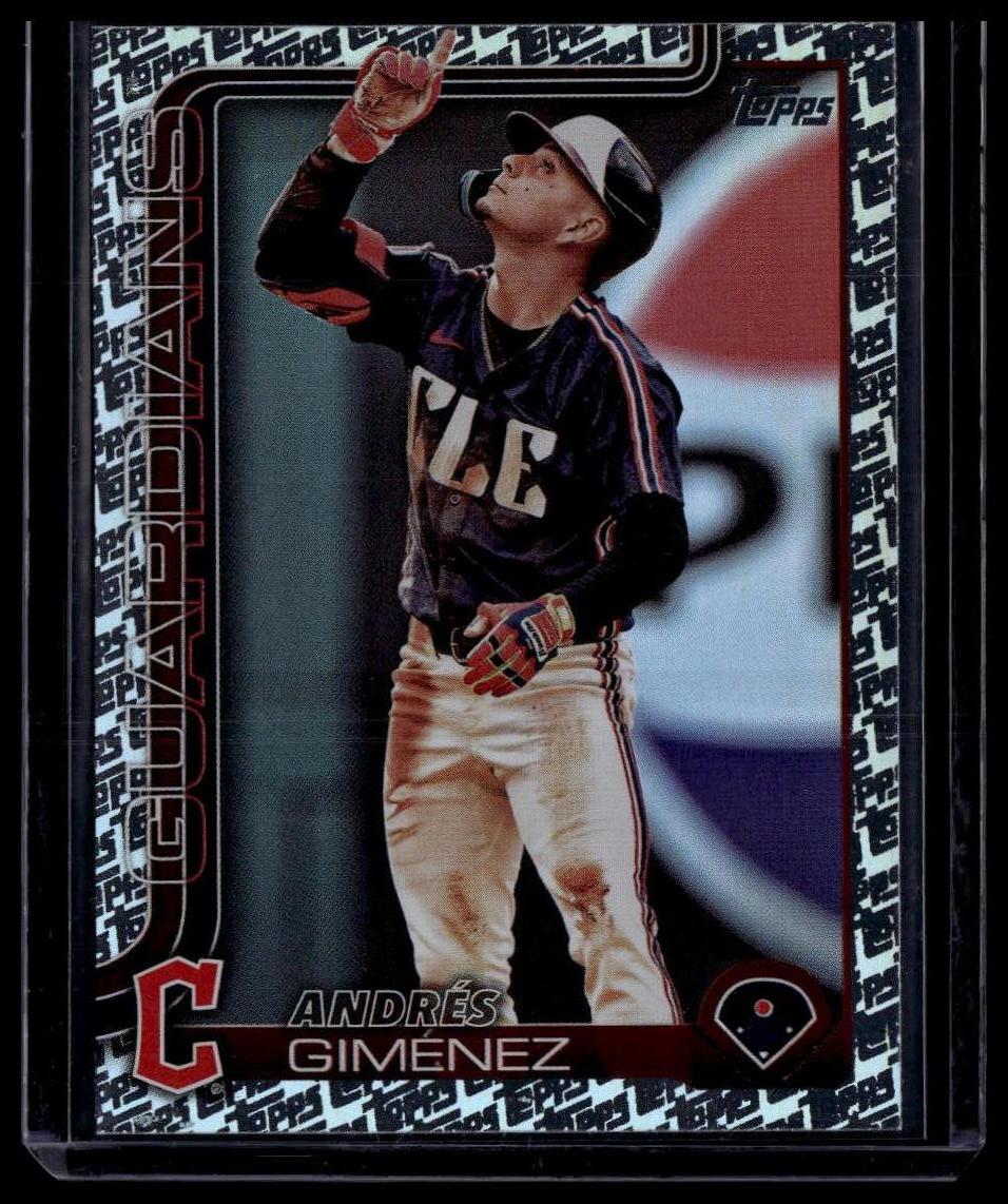 2025 Topps #270 Andrés Giménez Topps Foil Pattern