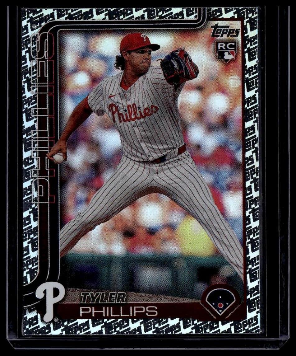 2025 Topps #293 Tyler Phillips Topps Foil Pattern