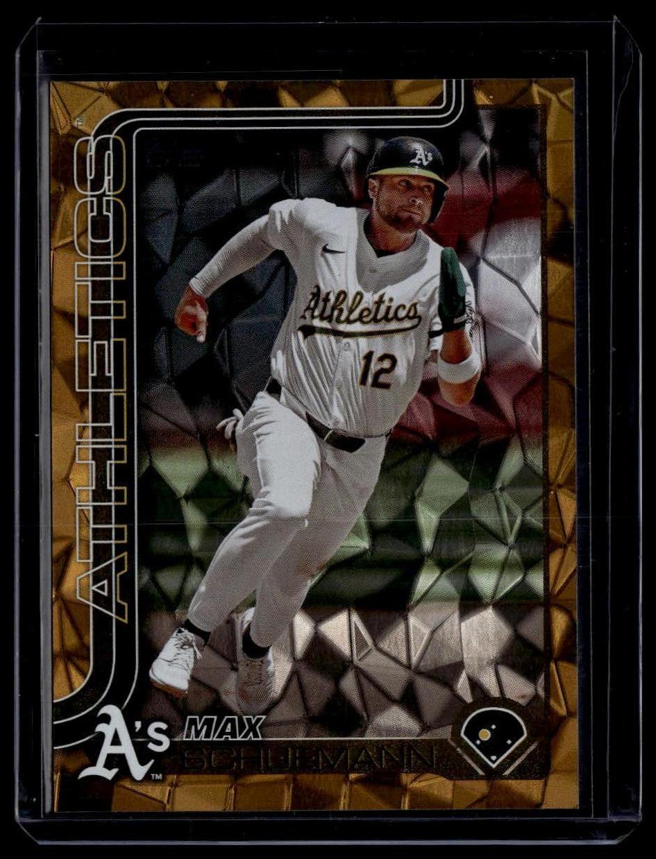 2025 Topps #305 Max Schuemann Gold Diamante #/50