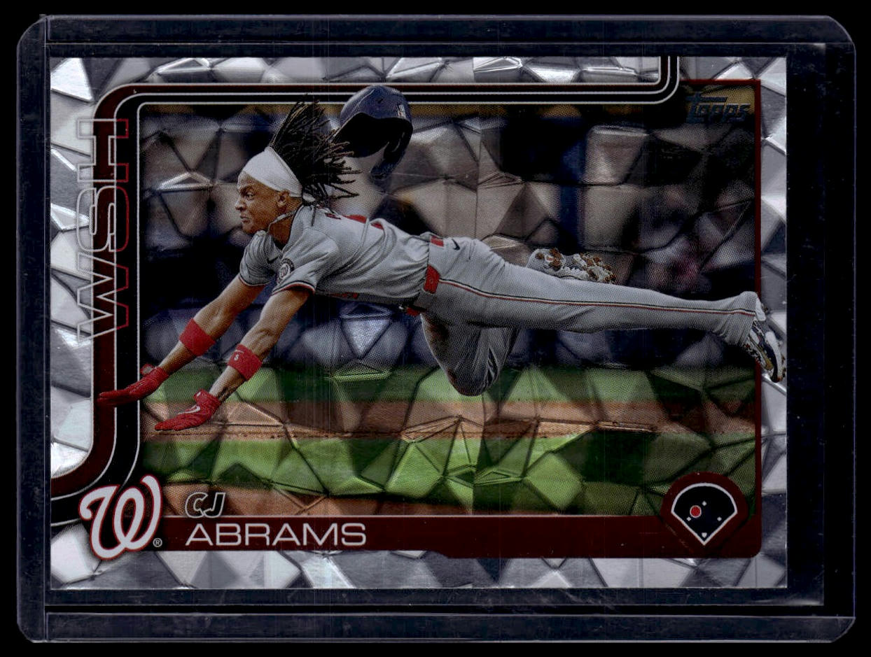 2025 Topps #122 CJ Abrams Diamante Foil