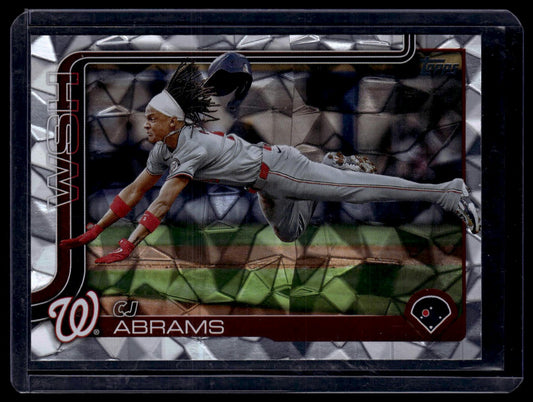 2025 Topps #122 CJ Abrams Diamante Foil
