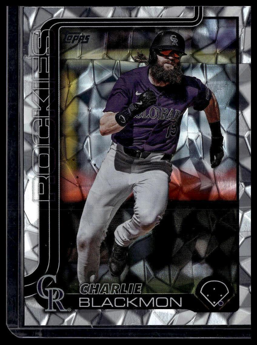 2025 Topps #311 Charlie Blackmon Diamante Foil