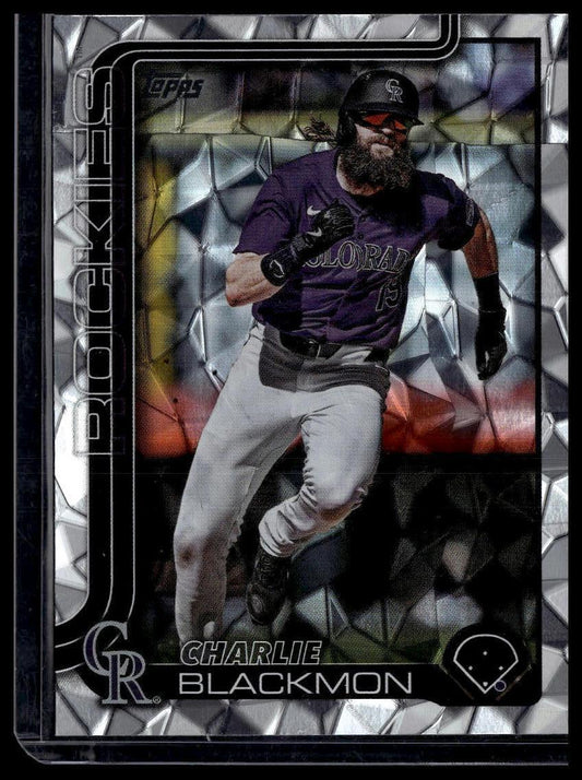 2025 Topps #311 Charlie Blackmon Diamante Foil