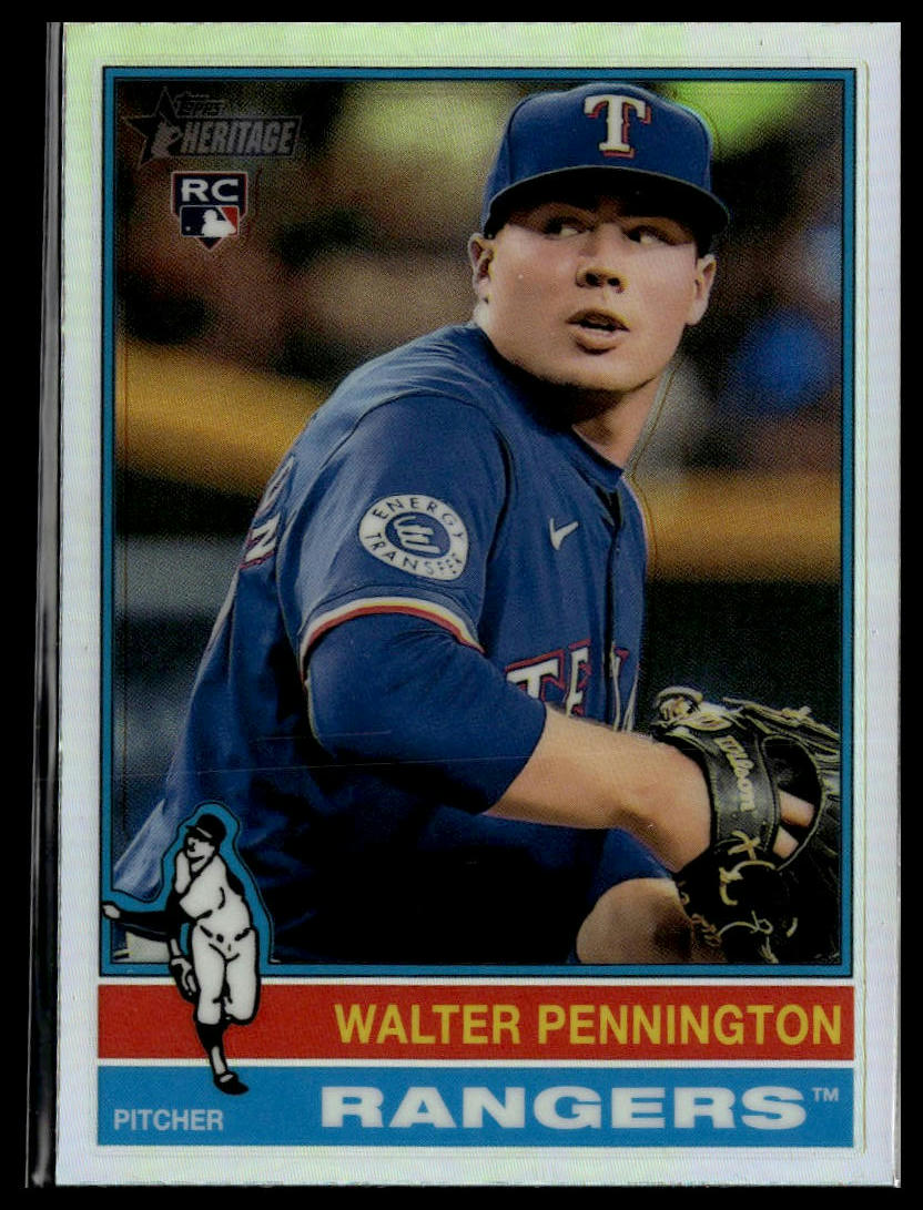 2025 Topps Heritage #101 Walter Pennington Chrome Refractor
