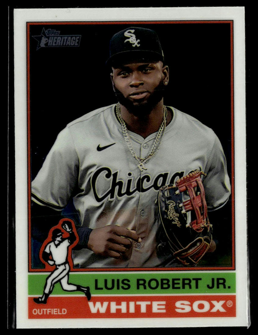 2025 Topps Heritage #241 Luis Robert Jr. Chrome