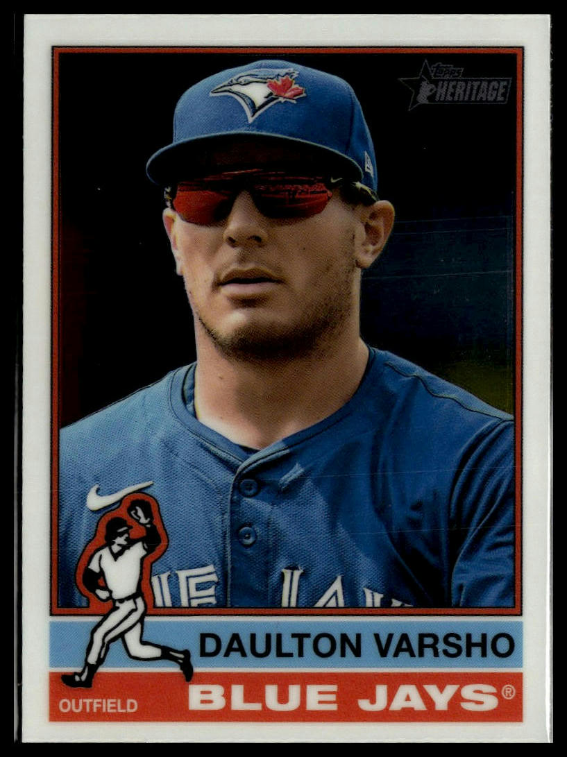 2025 Topps Heritage #236 Daulton Varsho Chrome