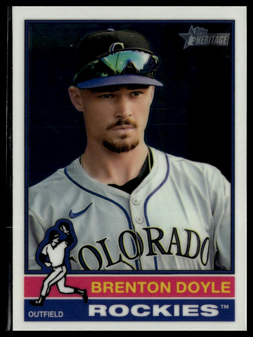 2025 Topps Heritage #175 Brenton Doyle Chrome