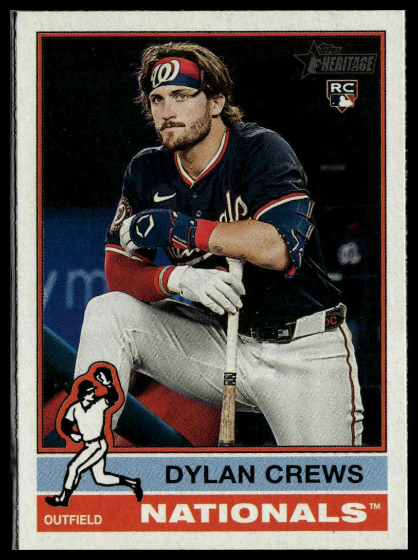 2025 Topps Heritage #247d Dylan Crews