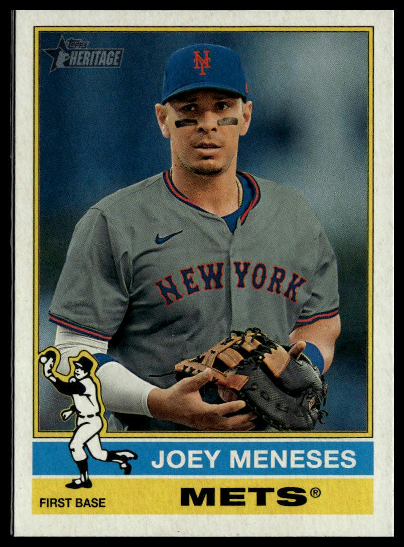 2025 Topps Heritage #495 Joey Meneses