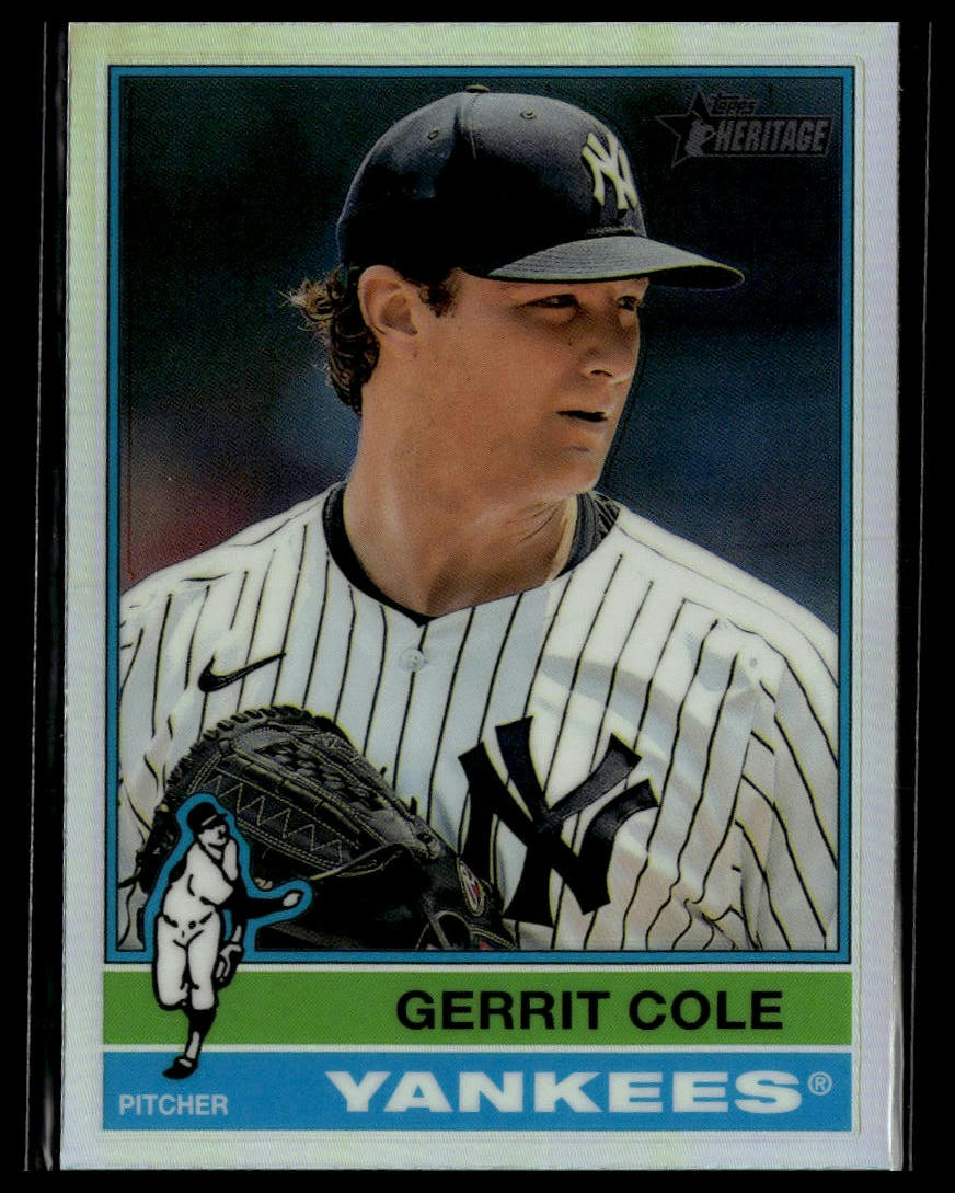 2025 Topps Heritage #394 Gerrit Cole Chrome Refractor