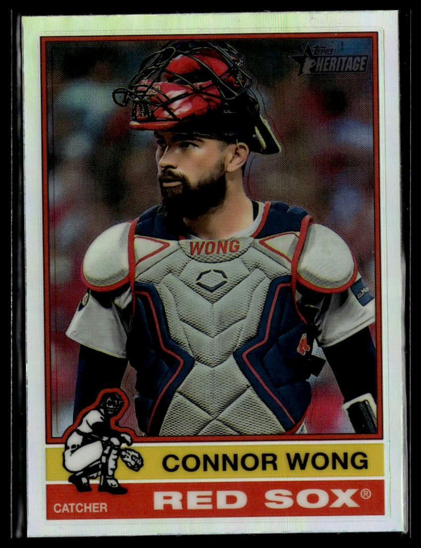 2025 Topps Heritage #235 Connor Wong Chrome Refractor