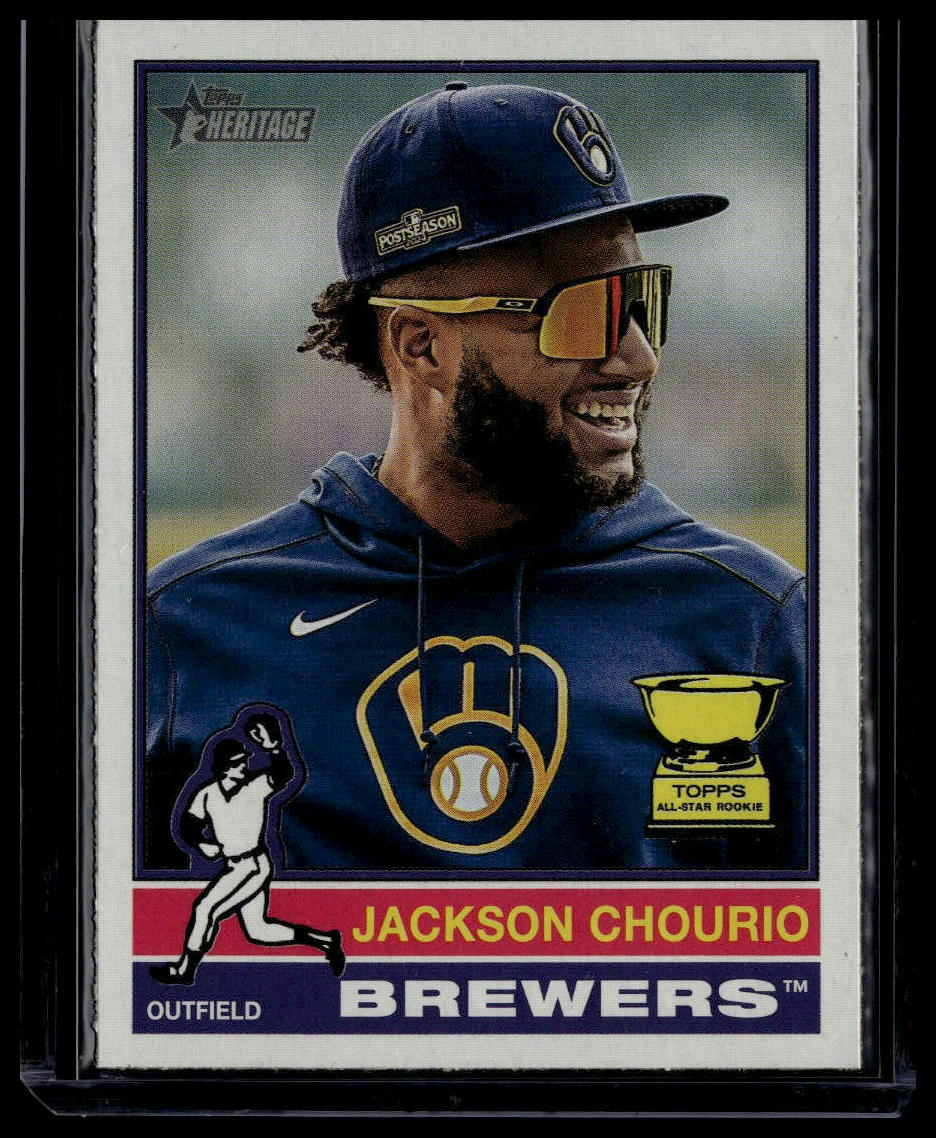 2025 Topps Heritage #106d Jackson Chourio