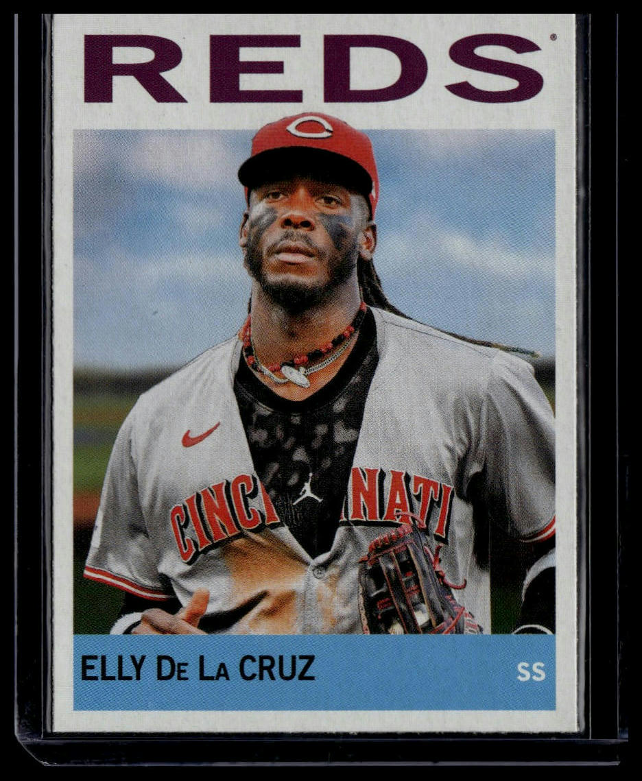 2025 Topps Heritage #H25-13 Elly De La Cruz Heritage 25th Anniversary