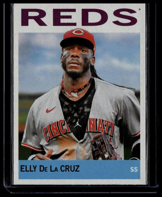 2025 Topps Heritage #H25-13 Elly De La Cruz Heritage 25th Anniversary