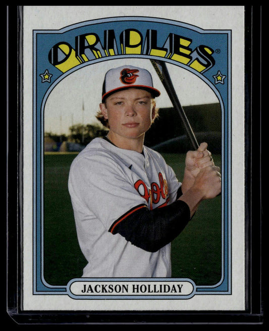2025 Topps Heritage #H25-21 Jackson Holliday Heritage 25th Anniversary