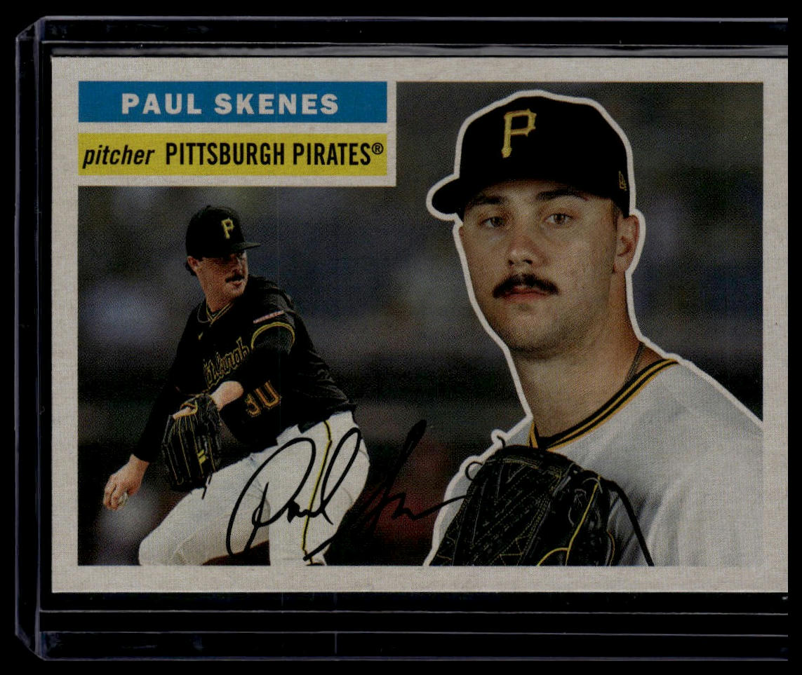 2025 Topps Heritage #H25-5 Paul Skenes Heritage 25th Anniversary