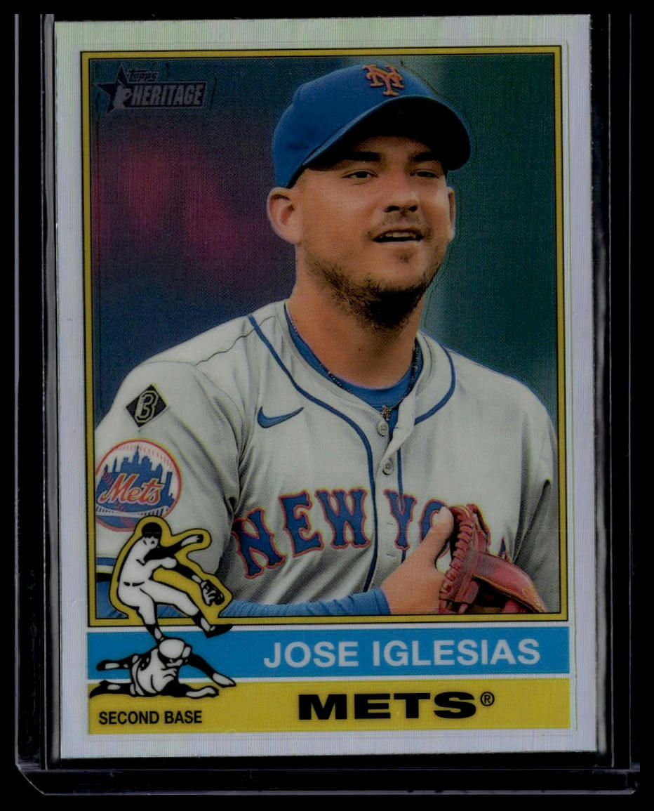 2025 Topps Heritage #108 Jose Iglesias Chrome
