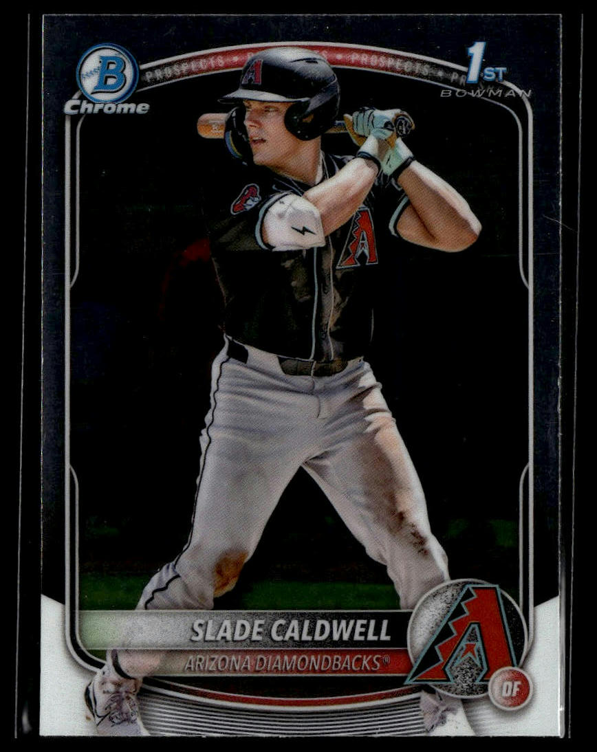 2025 Bowman #BCP-21 Slade Caldwell Chrome Prospects