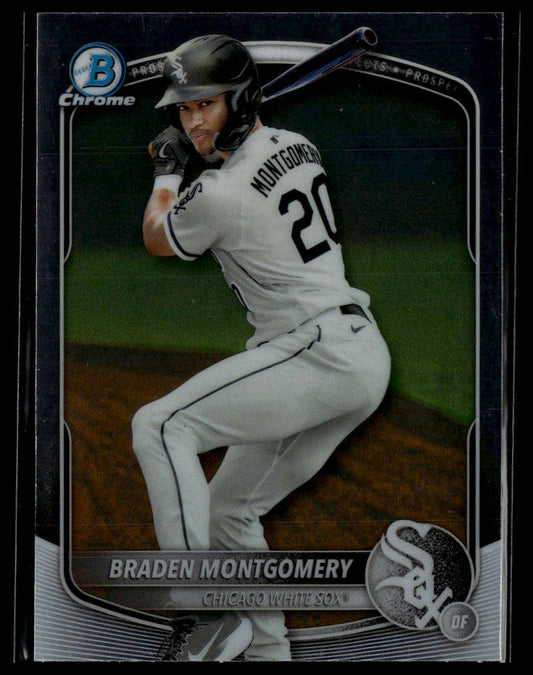 2025 Bowman #BCP-132 Braden Montgomery Chrome Prospects