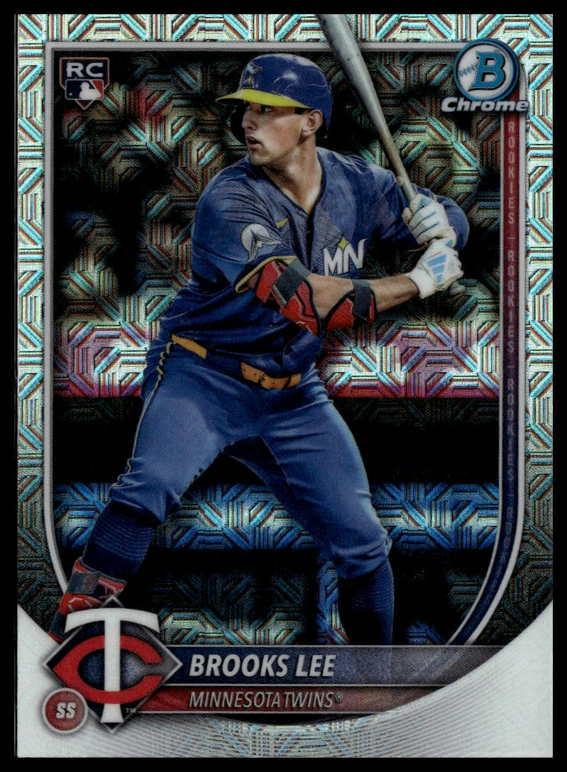 2025 Bowman #72 Brooks Lee Chrome Mojo Refractor
